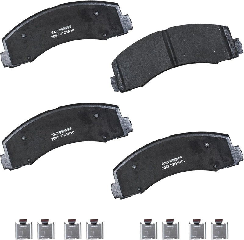 Bendix Premium SBC2087 Ceramic Front Brake Pads for Ford Expedition 2021-2018, F-150 2020-2018, Lincoln Navigator 2021-2018 - Image 1